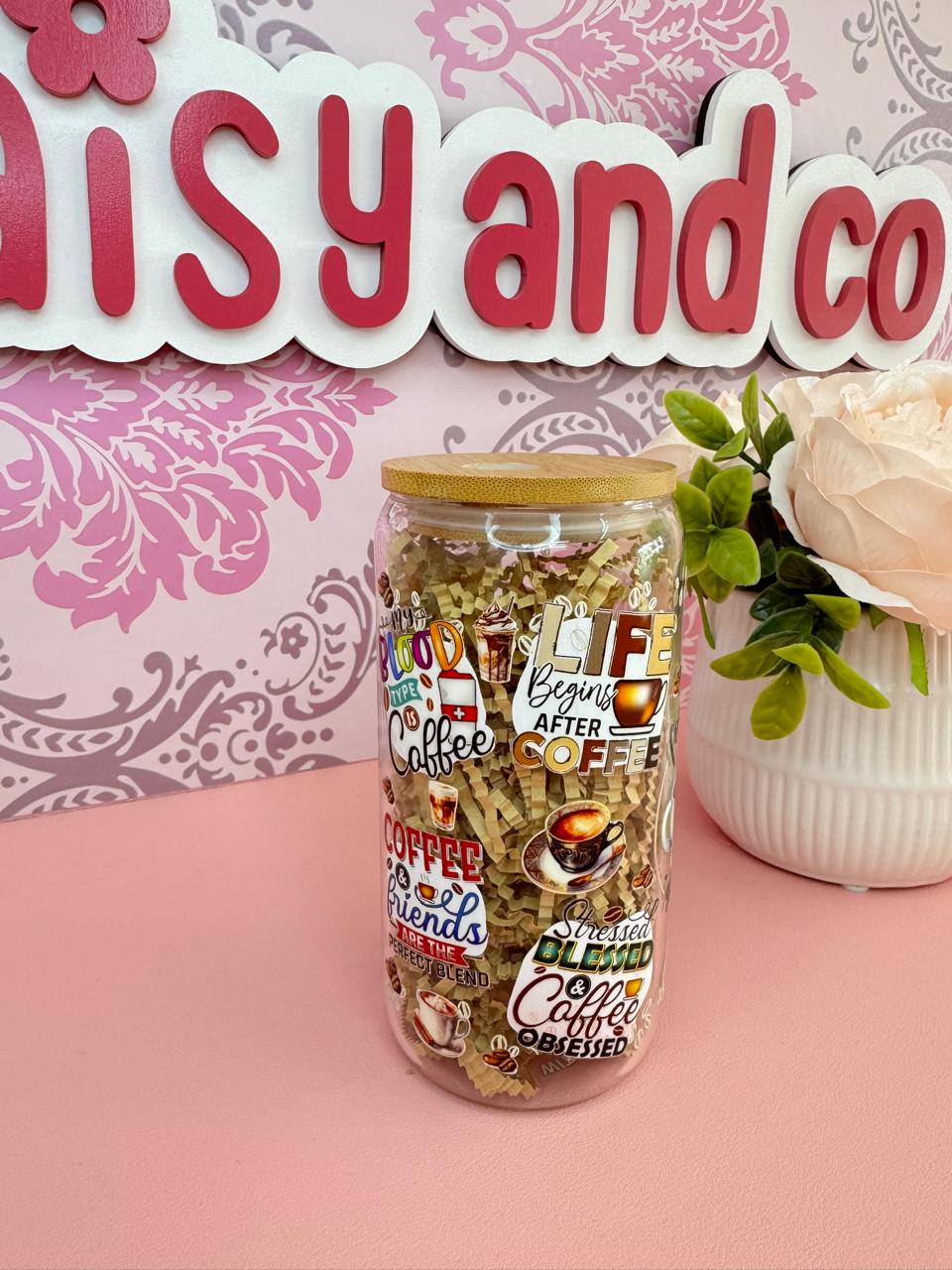 Coffee Lovers Iced Coffee Cup