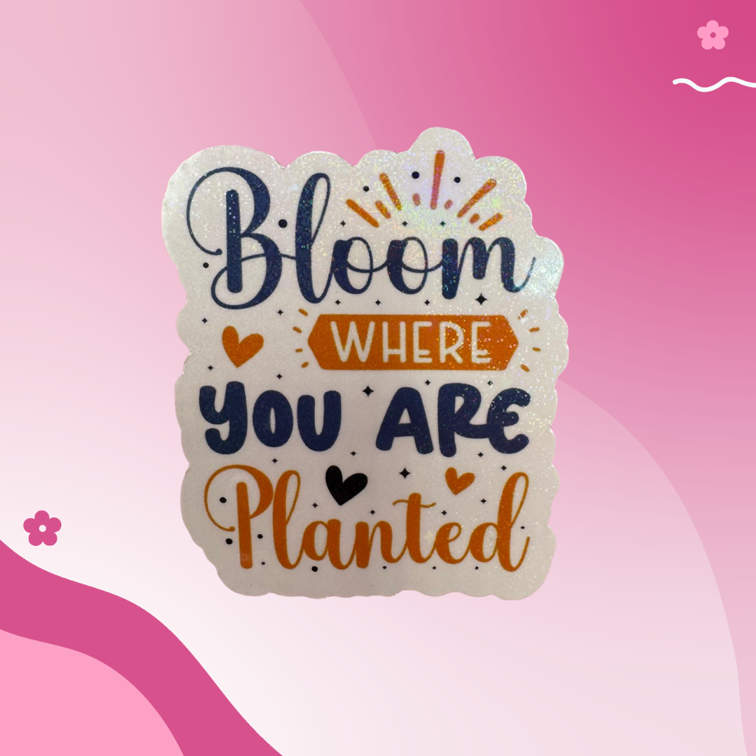 Bloom Sticker