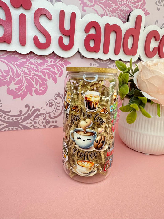 Coffee Lovers Iced Coffee Cup