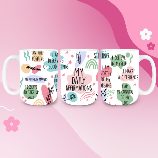 Affirmation Blooms Mug