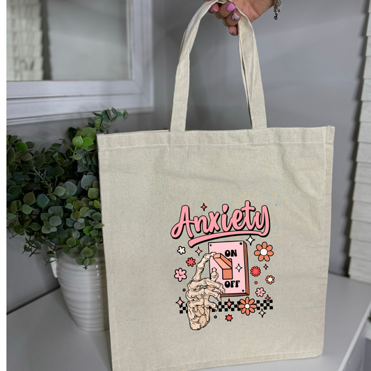 Anxiety Switch Tote Bag