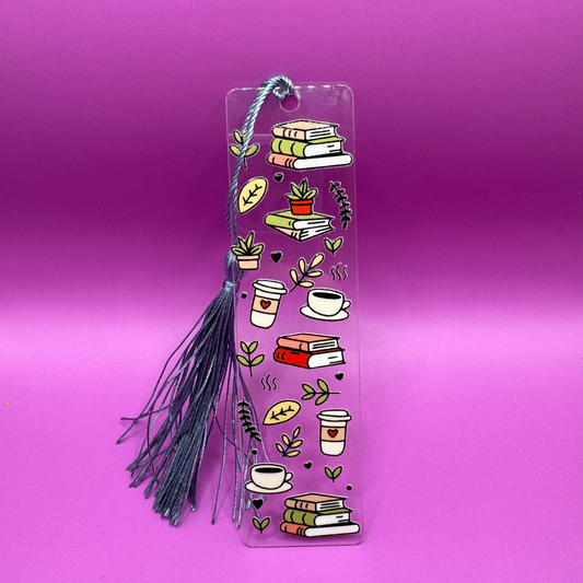 Books and Plants Bookmark
