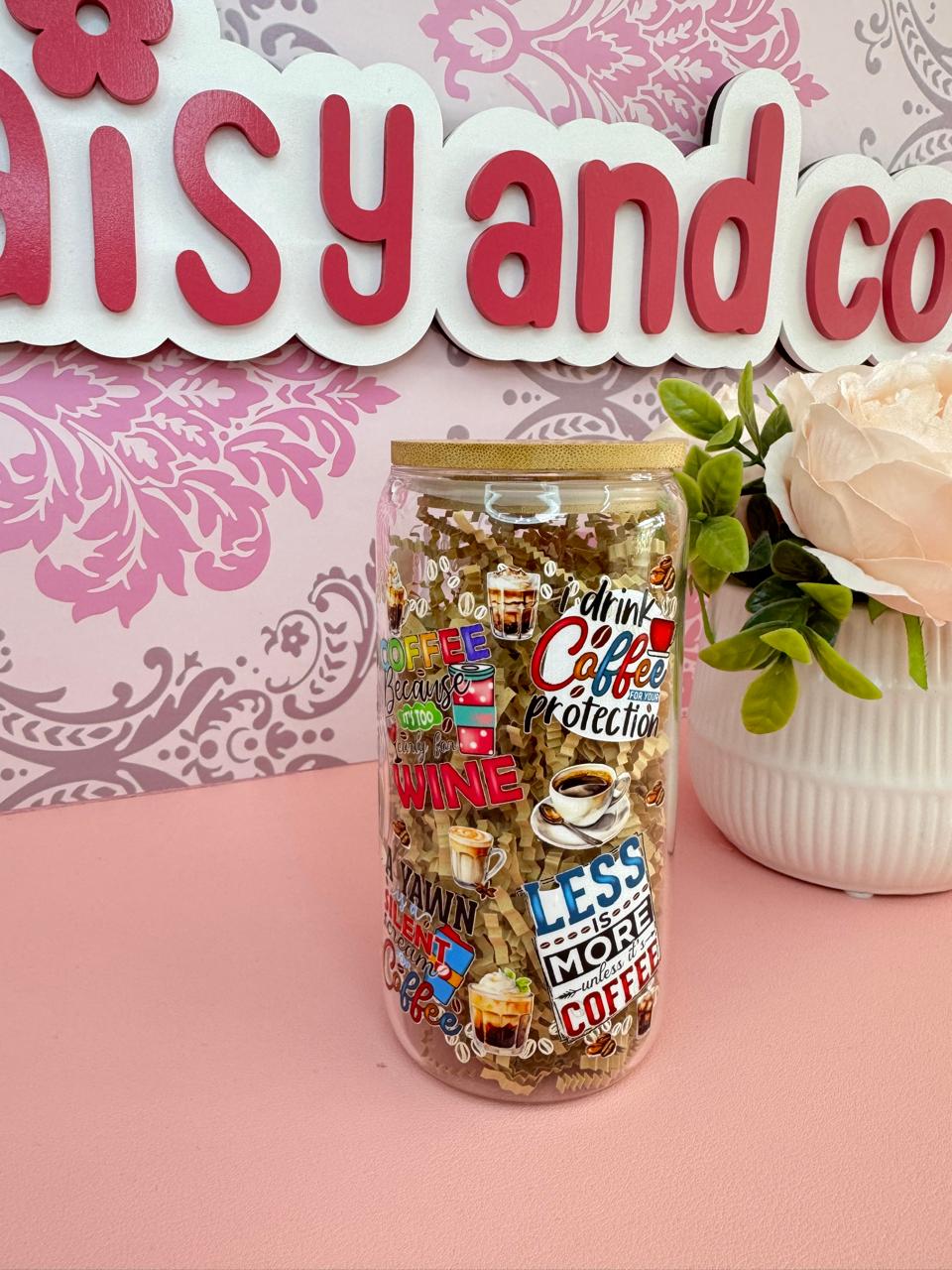 Coffee Lovers Iced Coffee Cup