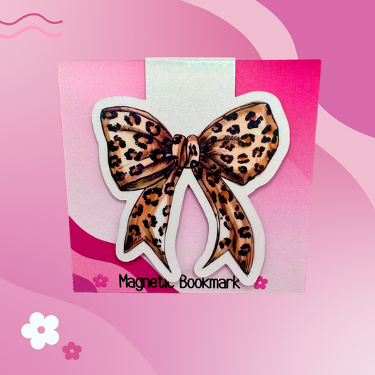 Leopard Rectangular Acrylic Bookmark