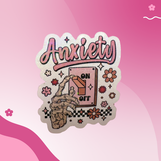 Anxiety Off Sticker