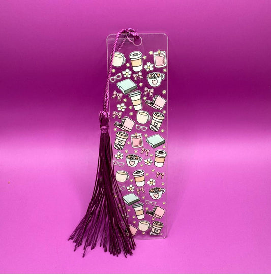 Coffee And Books Bookmark