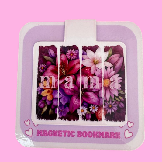 Mama in Bloom Magnetic Bookmark